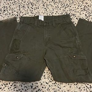 Green Carhartt Work pants 32 x 30